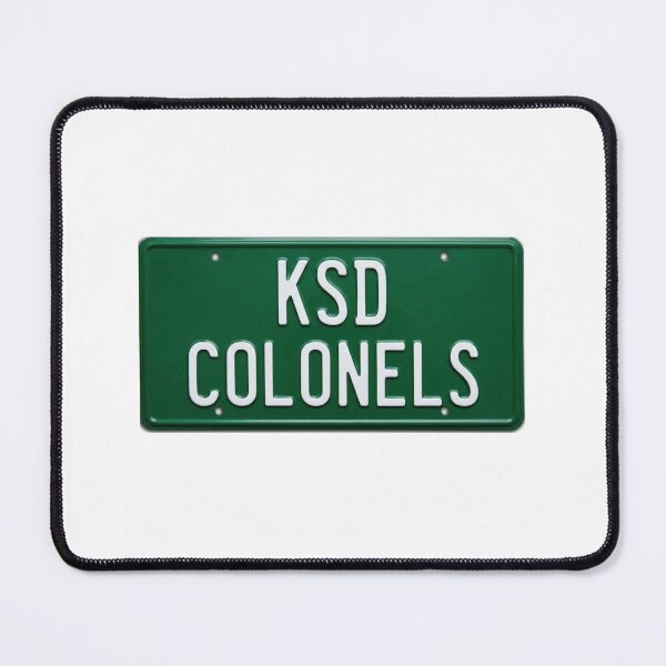 Item preview, KSD Colonels Vanity License Plate designed and sold by deafhoops1.