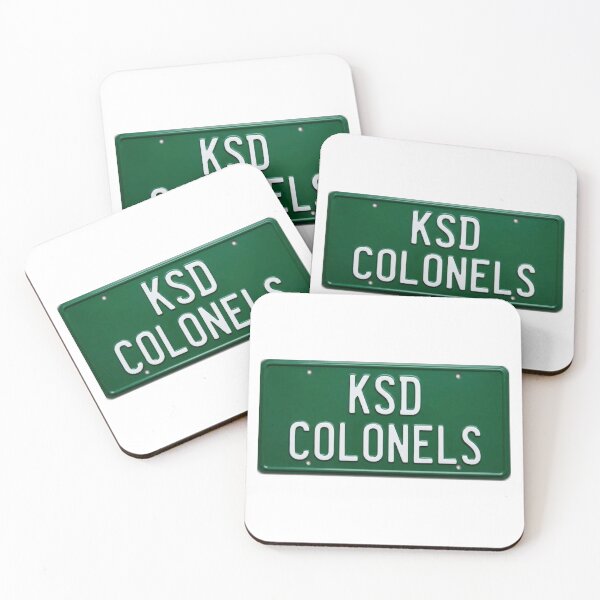 Item preview, Matrícula personalizada de los Coroneles de KSD designed and sold by deafhoops1.