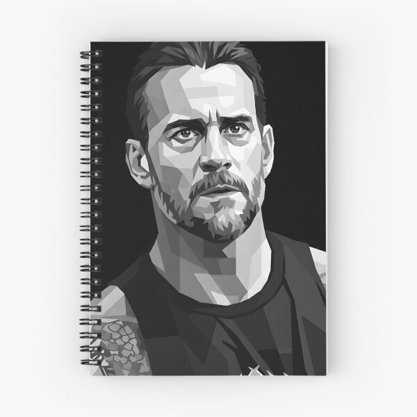Item preview, Cm punk grayscale designed and sold by gosipli438.