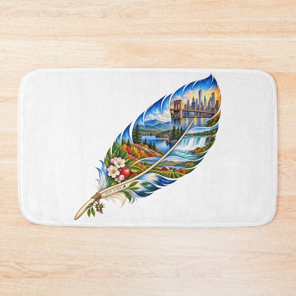 Item preview, New York Empire Feather designed and sold by Whimspired By Paxx.