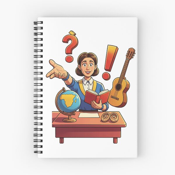 Item preview, Spanish Teacher 3D Comic Classroom designed and sold by DIUMERI.