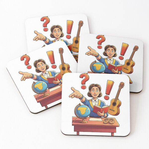 Item preview, Spanish Teacher 3D Comic Classroom designed and sold by DIUMERI.