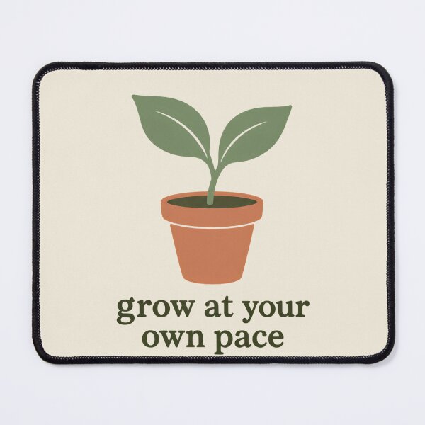 Item preview, Grow at Your Own Pace Plant designed and sold by Mostafa Studio.