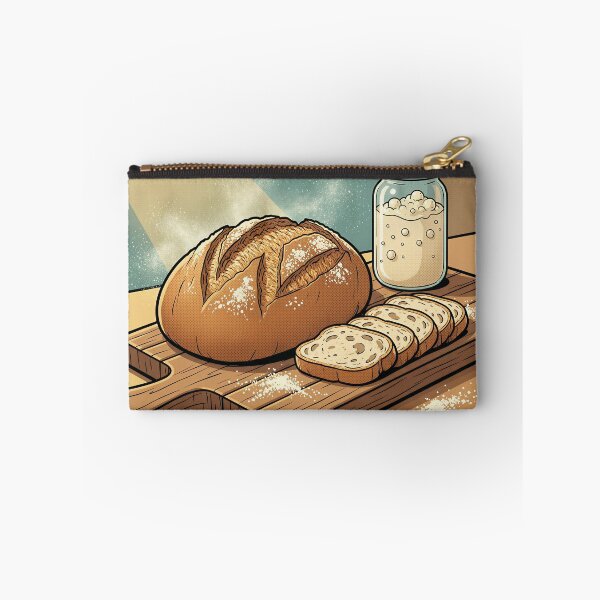 Item preview, Sourdough Bread 3D Comic Illustration designed and sold by DIUMERI.