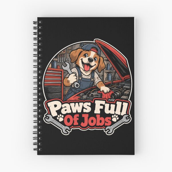 Item preview, Paws full of jobs designed and sold by Konvero.