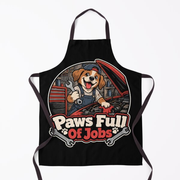 Item preview, Paws full of jobs designed and sold by Konvero.