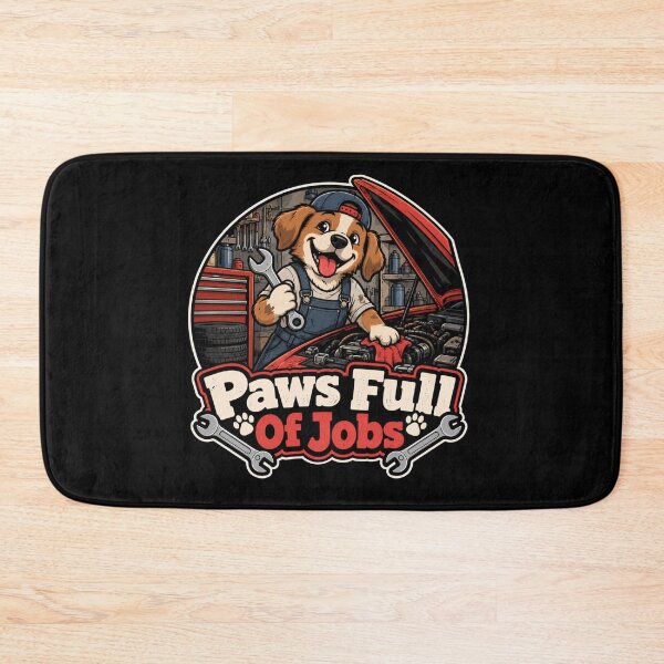 Item preview, Paws full of jobs designed and sold by Konvero.