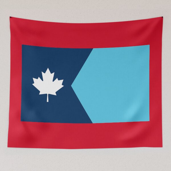 Item preview, North Minnesota (Canada Maple Leaf) Flag designed and sold by Karate Octopus.