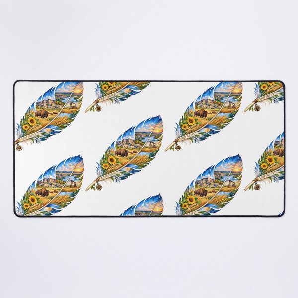 Item preview, North Dakota Prairie Feather designed and sold by Whimspired By Paxx.
