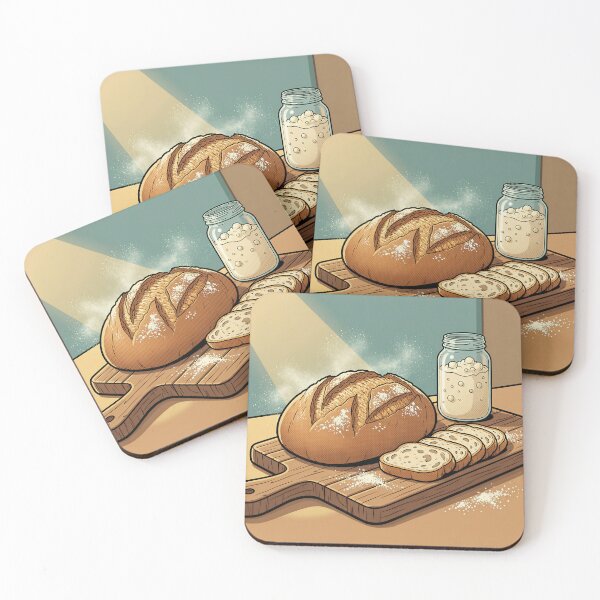 Item preview, Sourdough Bread 3D Comic T-Shirt designed and sold by DIUMERI.