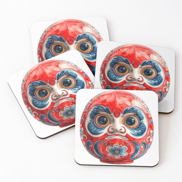 Item preview, Traditional Japanese Red Daruma  designed and sold by BetweenForms.