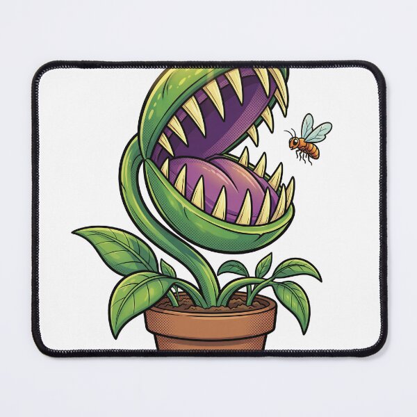 Item preview, Carnivorous Plant Comic 3D Venus Flytrap Graphic designed and sold by DIUMERI.