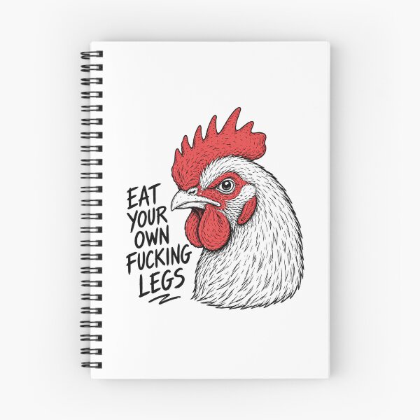 Item preview, Eat Your Own Fucking Legs Vegan Chicken Animal Welfare Animal Rights Veganism Go Vegan designed and sold by Annika Shurafa.
