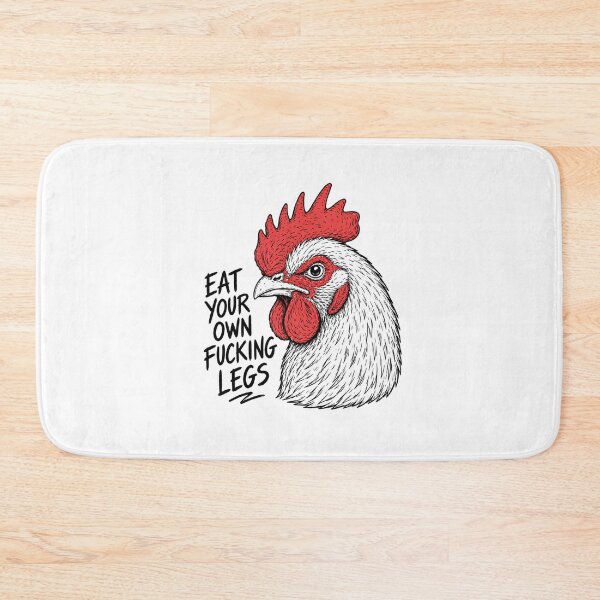 Item preview, Eat Your Own Fucking Legs Vegan Chicken Animal Welfare Animal Rights Veganism Go Vegan designed and sold by Annika Shurafa.