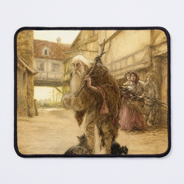 Item preview, The wizard by Arthur Rackham, fairy art, fantasy lover designed and sold by RickE.
