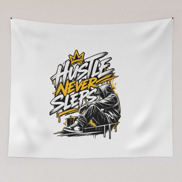 Item preview, Copy of Hustle Never Sleeps ⭐️⭐️⭐️⭐️⭐️ designed and sold by HT-Creative.