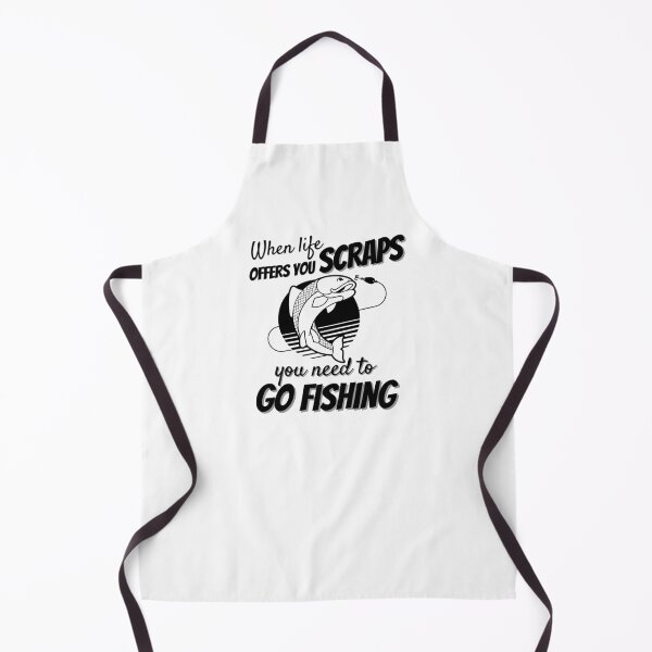 Item preview, When Life Offers Scraps Go Fishing designed and sold by DesignsVault.
