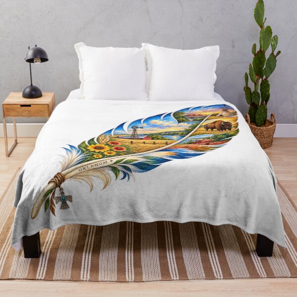 Item preview, Oklahoma Prairie Feather designed and sold by Whimspired By Paxx.