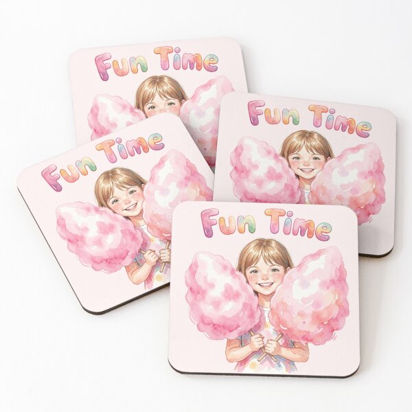 Item preview, Girl with cotton candy designed and sold by PrintLabStudio.