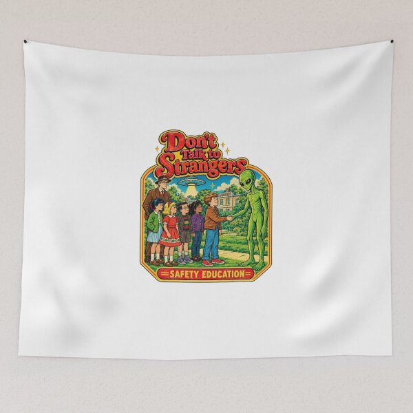 Item preview, Don't Talk To Strangers designed and sold by Leo Bennett.