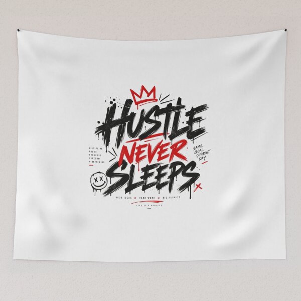 Item preview, Copy of Copy of Hustle Never Sleeps ⭐️⭐️⭐️⭐️⭐️ designed and sold by HT-Creative.