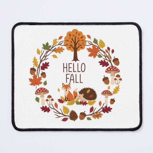 Item preview, Hello Fall Illustration designed and sold by BetweenForms.