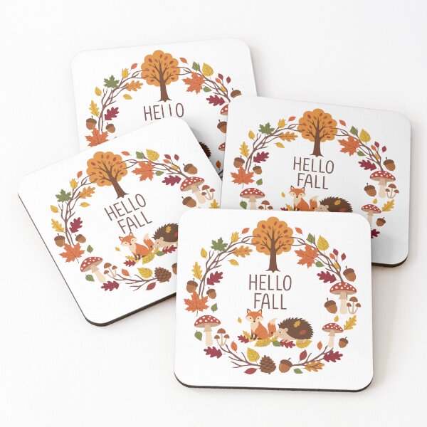 Item preview, Hello Fall Illustration designed and sold by BetweenForms.