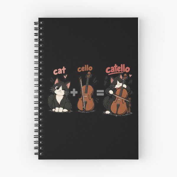 Item preview, Cat + cello = catello designed and sold by Konvero.