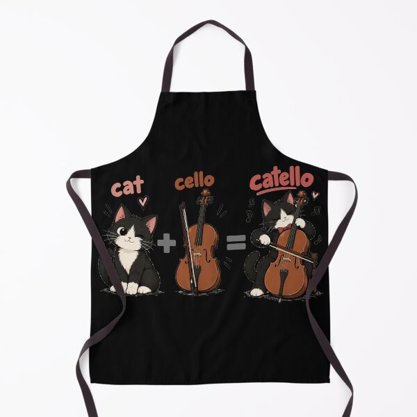 Item preview, Cat + cello = catello designed and sold by Konvero.