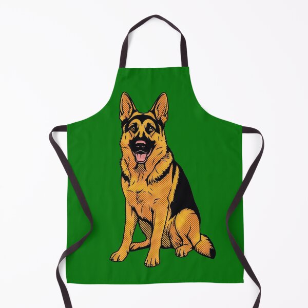Item preview, Pop Art German Shepherd Dog Retro Comic Illustration designed and sold by Terry Bain.