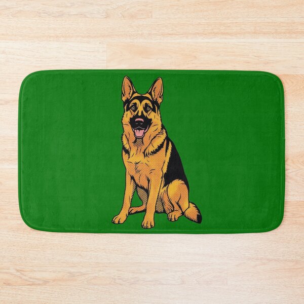 Item preview, Pop Art German Shepherd Dog Retro Comic Illustration designed and sold by Terry Bain.