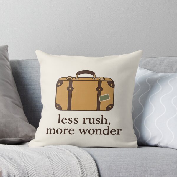 Item preview, Less Rush More Wonder Travel designed and sold by Mostafa Studio.