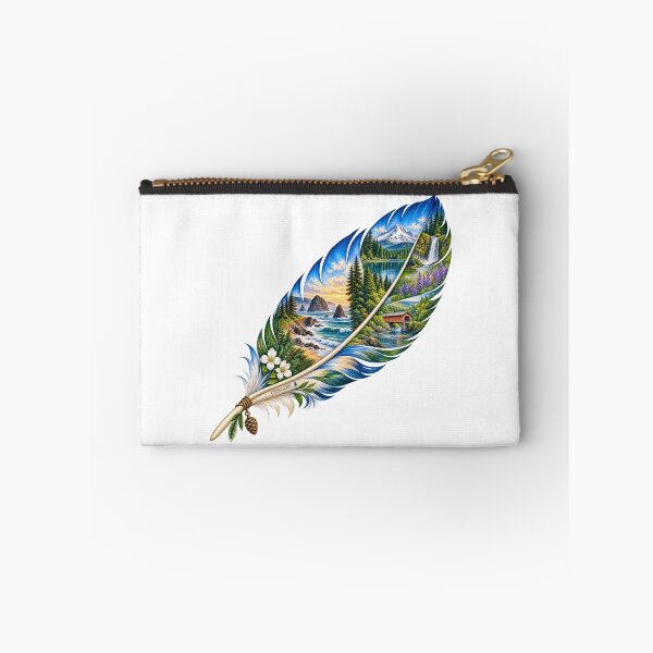 Item preview, Oregon Wild Coast Feather designed and sold by Whimspired By Paxx.