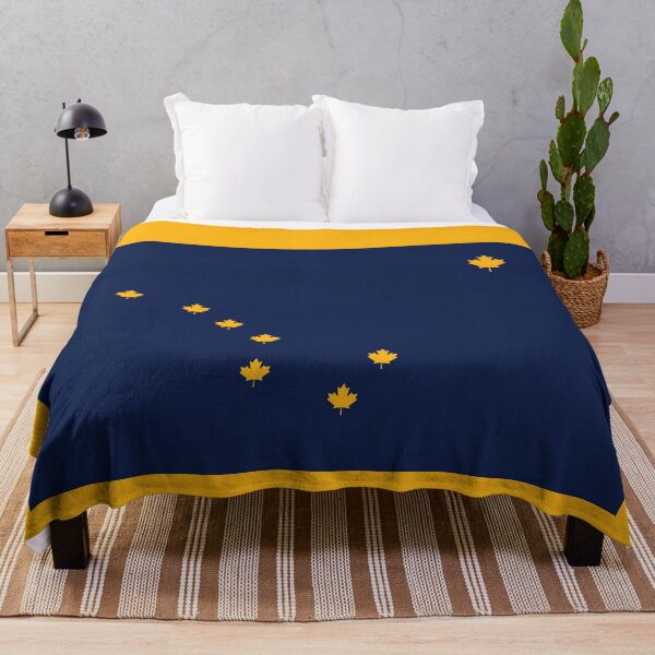 Item preview, New Alaska (Canada Maple Leaf) Flag designed and sold by Karate Octopus.