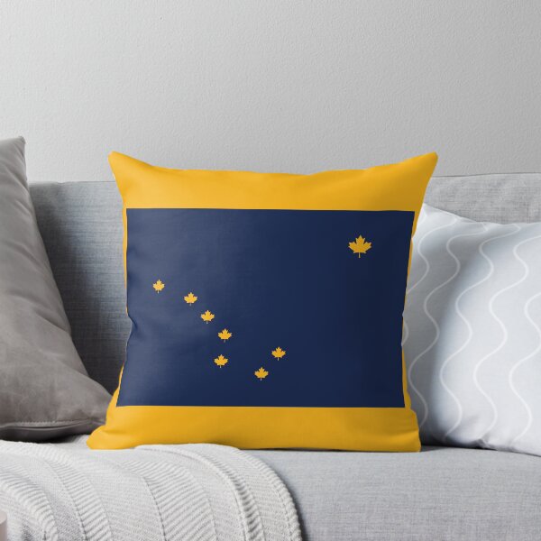 Item preview, New Alaska (Canada Maple Leaf) Flag designed and sold by Karate Octopus.