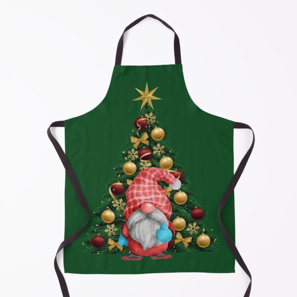 Artikelvorschau, Cute Christmas Tree Gnome entworfen und verkauft von stormk10.