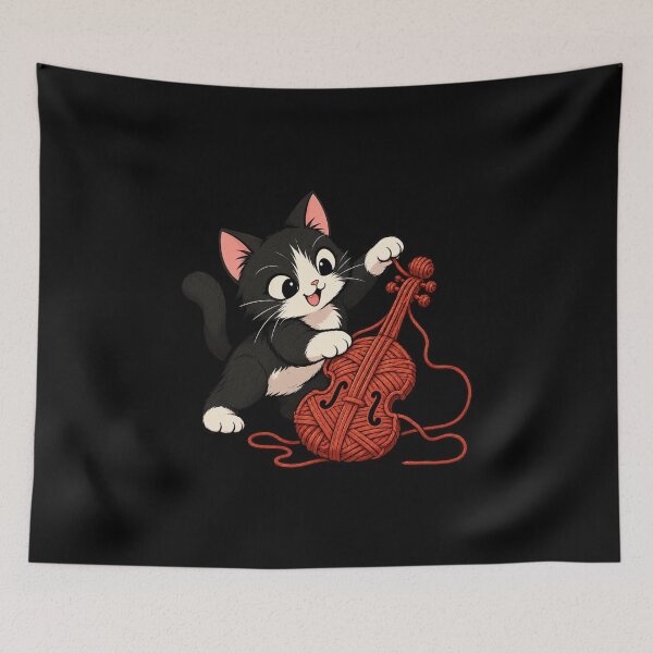 Item preview, Cat cello designed and sold by Konvero.