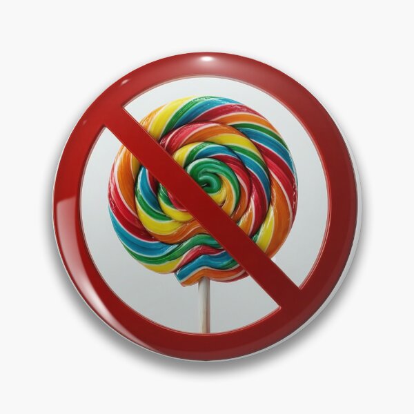 Item preview, No Suckers Rainbow Swirl Lollipop Sweets Graphic designed and sold by NotSoSubtleRosiePeas.