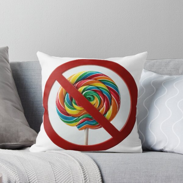 Item preview, No Suckers Rainbow Swirl Lollipop Sweets Graphic designed and sold by NotSoSubtleRosiePeas.