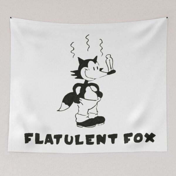 Item preview, Flatulent Fox designed and sold by KillTheInternet.