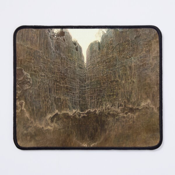 Item preview, zdzisław beksiński - untitled Zdzislaw Beksinski - Zdzislaw Beksinski canvas designed and sold by stevengrossman.