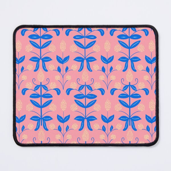 Item preview, Contemporary Pattern in Peach and Blue designed and sold by LaRoach Digital Arts.