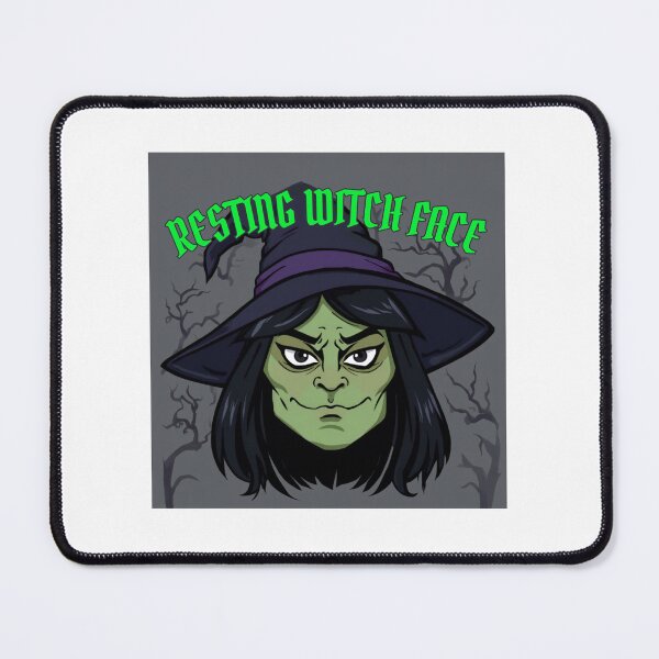 Item preview, Resting Witch Face designed and sold by Designharmony.