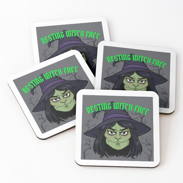 Item preview, Resting Witch Face designed and sold by Designharmony.
