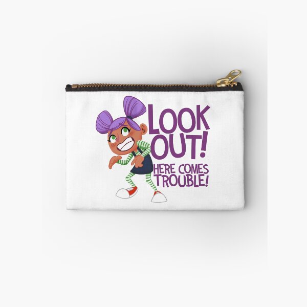 Item preview, Look Out Here Comes Trouble designed and sold by Scribblescribe.