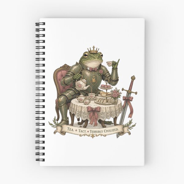 Item preview, Frog Knight Tea Tact Terribly Civilized Medieval Fantasy designed and sold by dschiffer12.