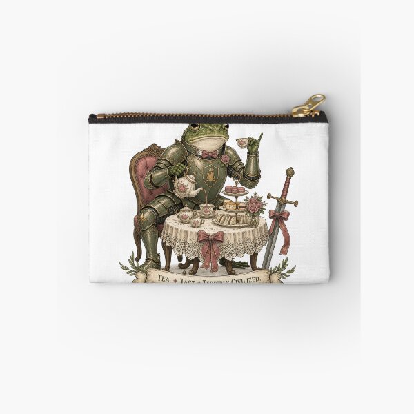 Item preview, Frog Knight Tea Tact Terribly Civilized Medieval Fantasy designed and sold by dschiffer12.