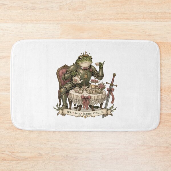 Item preview, Frog Knight Tea Tact Terribly Civilized Medieval Fantasy designed and sold by dschiffer12.