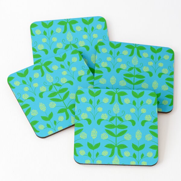Item preview, Contemporary Pattern in Blue and Green designed and sold by LaRoach Digital Arts.