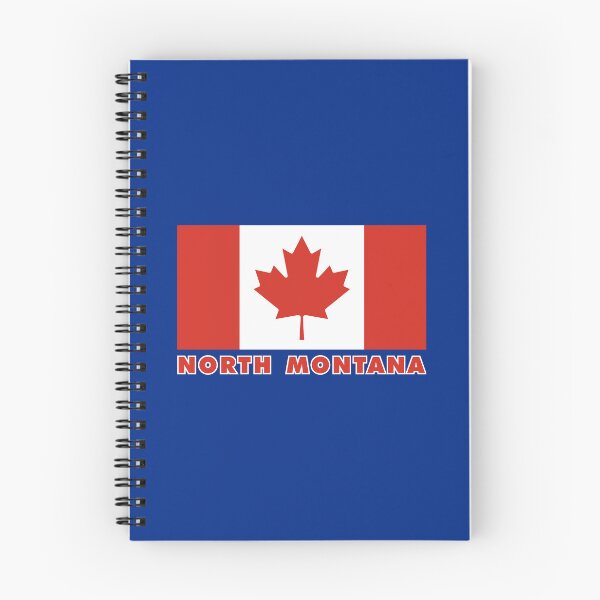 Item preview, Canadian Flag for North Montana designed and sold by Karate Octopus.